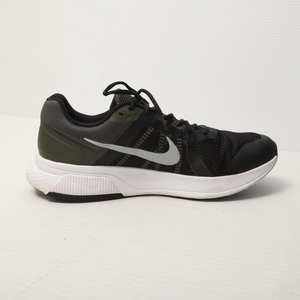 Nike Run Swift 2 Shoes Mens Size 14 Black Olive Gray Running Mesh CU3517-007 - Picture 8 of 14